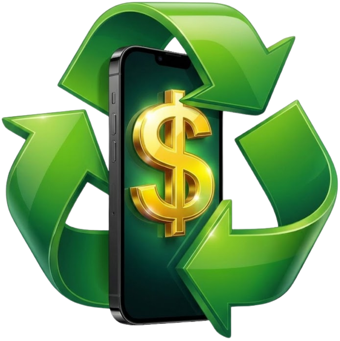 The official Cell Phone Trade In.com logo